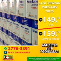 LATA KEMTONE SHERWIN WILLIAMS 18LTS