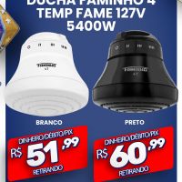 Ducha Faminho 4 Temp Fame 127V 5400W