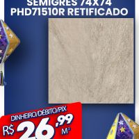 semigres 74x74  PHD71510R Retificado INOUT