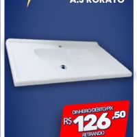 Pia Roralit Reto Branco 64 X 45cm A.J. Rorato